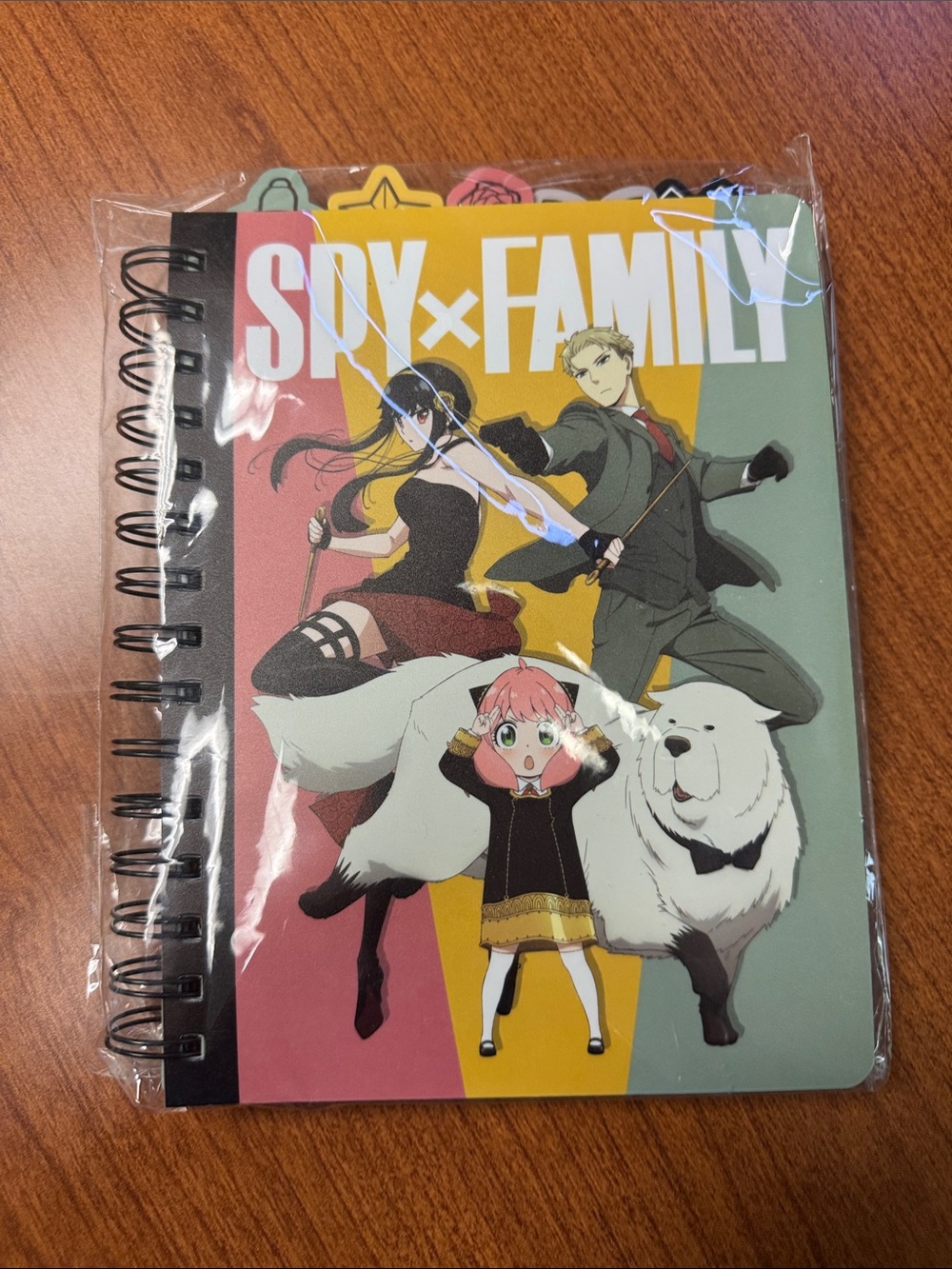 SPY×FAMILY Journal Notebook - Colorful Anime Cover